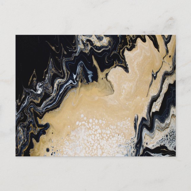 Black Gold Postcard (Front)