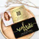 Black Gold Real Estate Agent QR Code Photo Broker Business Card | Zazzle