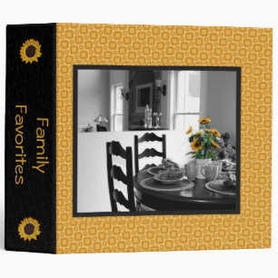 Black Gold Retro 2" Binder