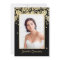 Black Gold Roses Butterflies Quinceanera Photo