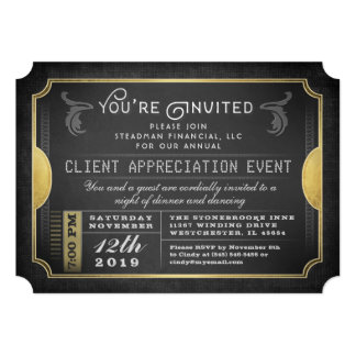 customer appreciation invitation