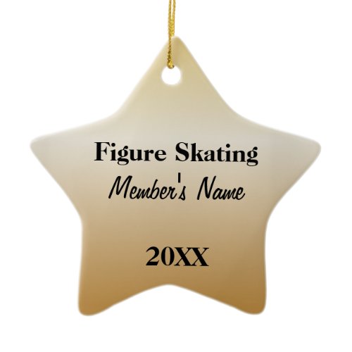 Black &amp; Gold Sports Team Ornaments or Awards