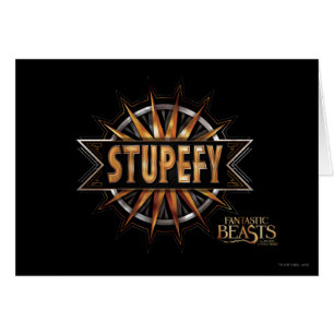 Black & Gold Stupefy Spell Graphic
