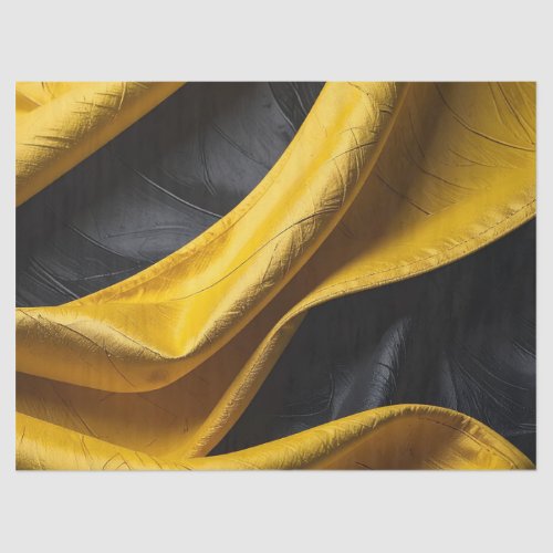 Black gold tissue paper
