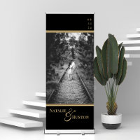 Black Gold Victorian Personalized Wedding Elegant