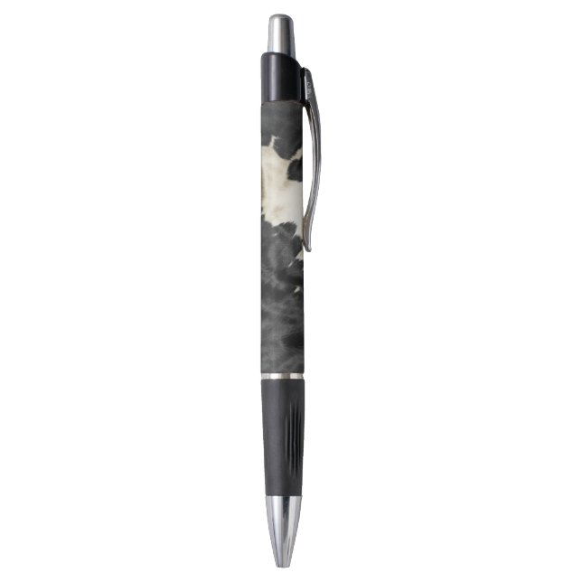 Black Gold Western Cowhide Pen (Bottom (Vertical))