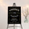Black & gold whiskey themed birthday Welcome