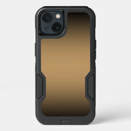 Black Golden Ombre Iphone 13 Case