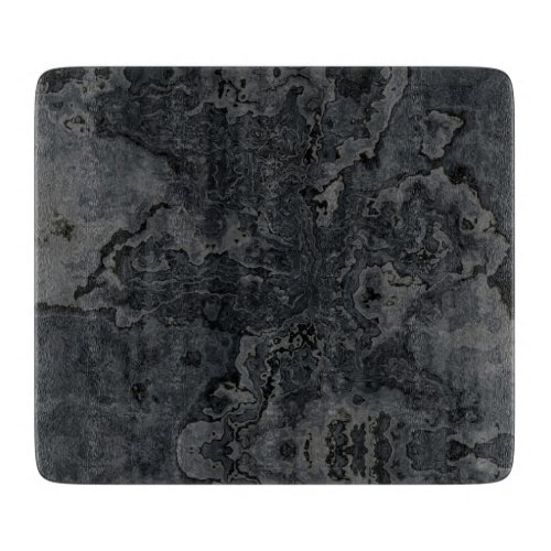 Black Goth Nature Stone Natural Cutting Board