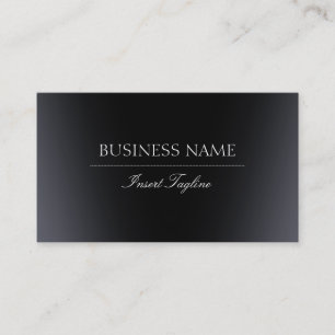 Black Gradient Business Card