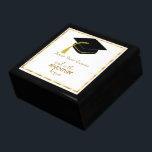 Black Graduation Cap  Gift Box<br><div class="desc">Grad gift boxes with a choice of 17 colors on the cap.
Pick a color that matches your daughter's gown for
a great memory as a grad gift given with love</div>