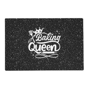 Black Granite Elegance Placemat