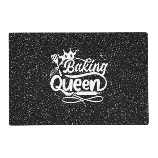 Black Granite Elegance Placemat