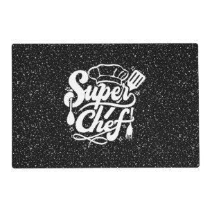 Black Granite Elegance Placemat 