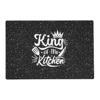 Black Granite Elegance Placemat