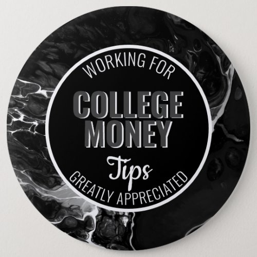 Black Granite  Tips Appreciated  College Money Button