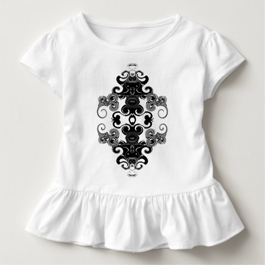 Black Graphic Toddler T-shirt