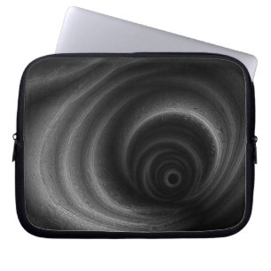 Black Gravity Laptop Sleeve