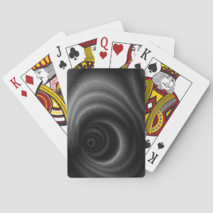 Black Gravity Poker Cards