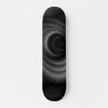 Black Gravity Skateboard Deck by DeepFlux at Zazzle