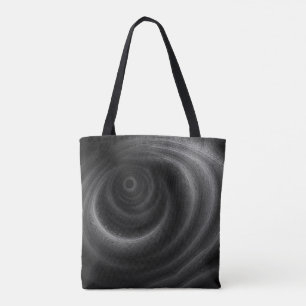 Black Gravity Tote Bag