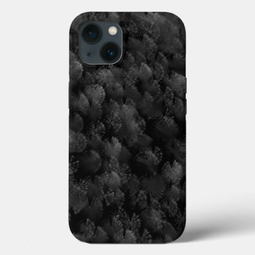 Black Gray And Colorful Fireworks Display Abstract iPhone 13 Case