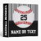 Black Gray, Baseball Card Binders Personalized