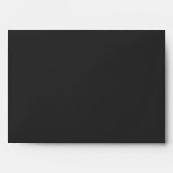 Black & Gray Christmas Greeting Card Envelopes by thechristmascardshop at Zazzle