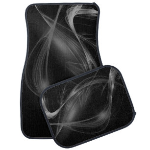 Black Gray Design Car Floor Mats