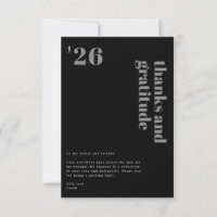 Black Gray Formal Modern Bold Typography Grad