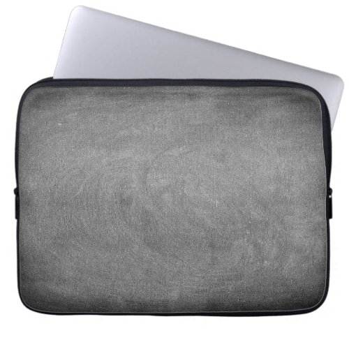 Black Gray Neoprene Laptop Sleeve 13 inch