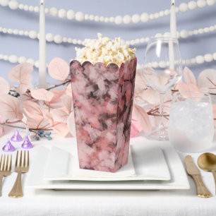 Black Gray Pink White Modern Geometric Abstract Favor Boxes