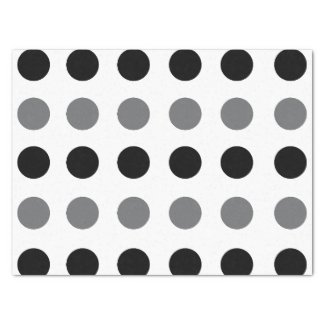 Black Gray Polka Dot Baby Shower Birthday