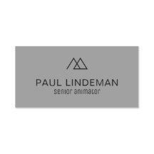 Black & Gray Professional Modern Identity Classic