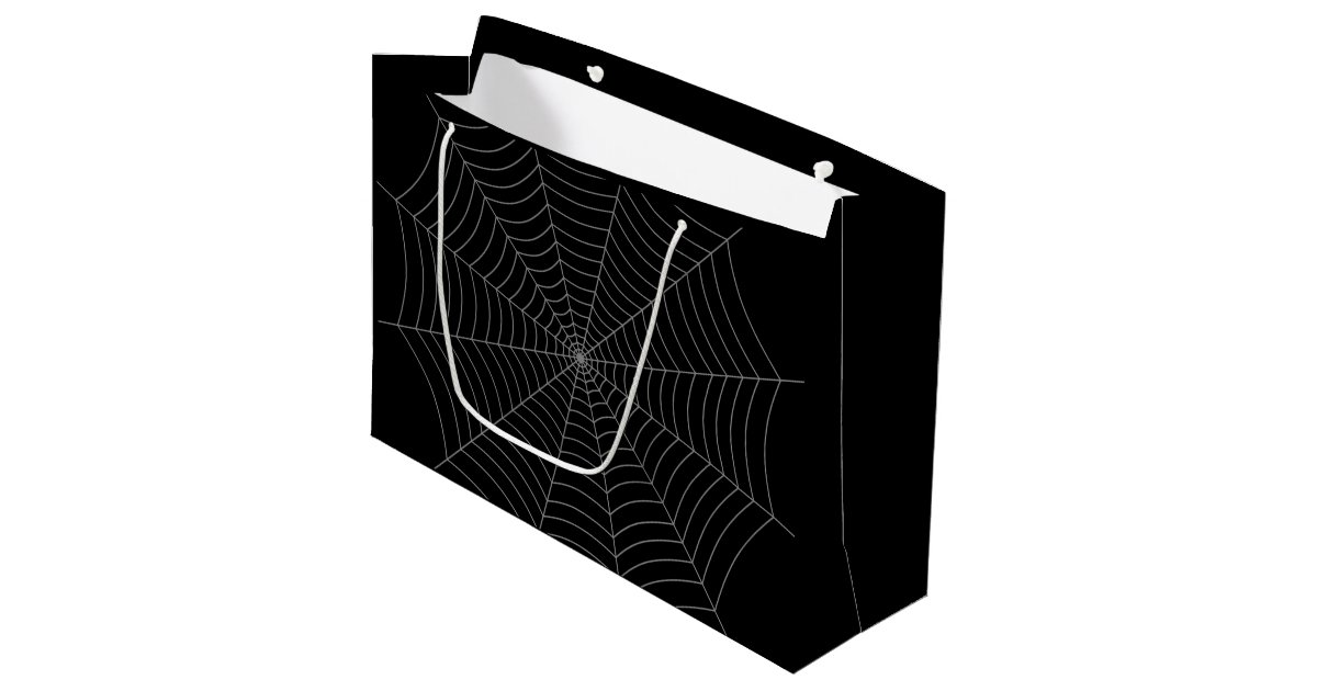 Spiderweb on Purple Halloween Craft or Gift Wrapping Paper, Zazzle