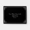 Black Great Gatsby Art Deco Wedding RSVP Envelopes