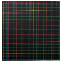 Black, Green and Red Tartan