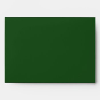 Black & Green Christmas Greeting Card Envelopes by thechristmascardshop at Zazzle