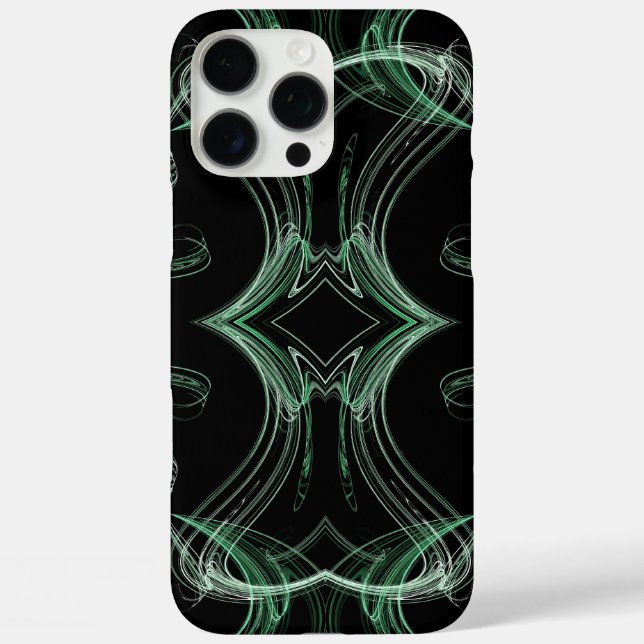 Black & Green  Fractal-adjusts for all cases (Back)