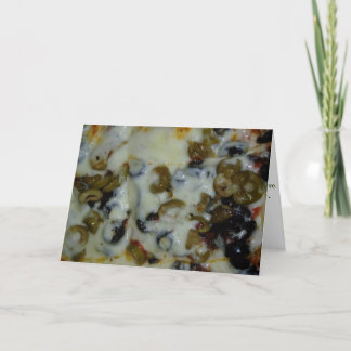 "Black & Green Olives" Get Well Card