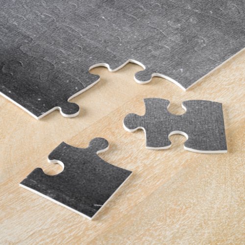 Black Grey Chalkboard Blackboard Background Jigsaw Puzzle