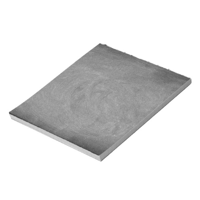 Black Grey Chalkboard Blackboard Background Notepad (Rotated)