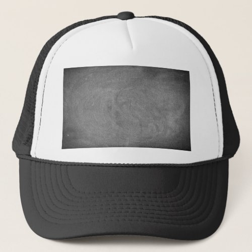 Black Grey Chalkboard Blackboard Background Trucker Hat