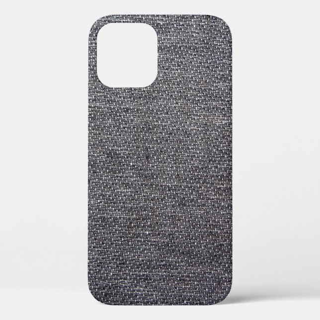 black grey cloth Case-Mate iPhone case (Back)