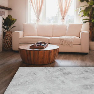 Black & Grey Contemporary Marble Abstract Area Rug