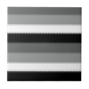 Black Grey Gray Ash white Stripe Ceramic Tile