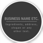 Create Your Own Custom Cut Business Logo Stickers