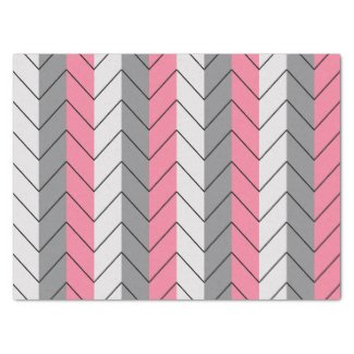 Black Grey Pink Chevron Stripes Pattern