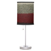 Black Grey, Red Lamp Shade (Right)