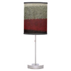 Black Grey, Red Lamp Shade